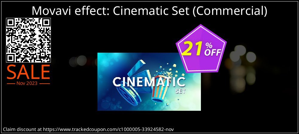 Movavi effect: Cinematic Set - Commercial  coupon on World Day of Music deals