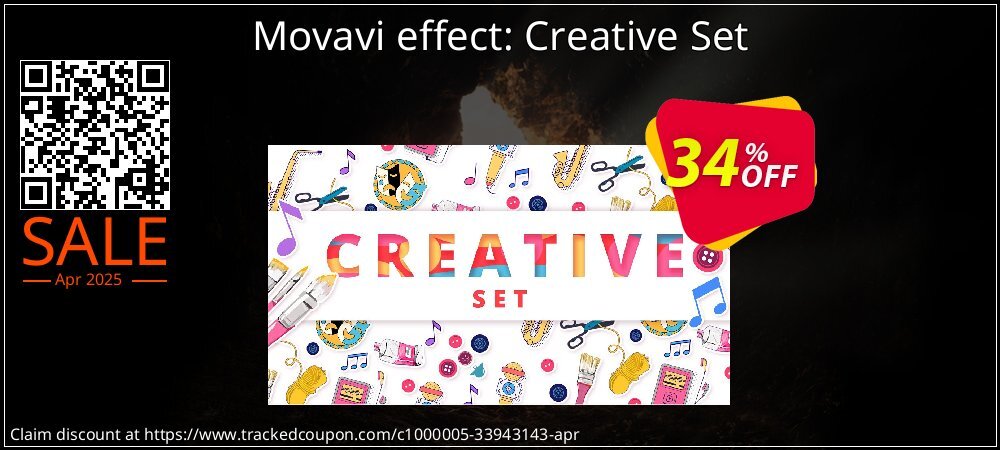 Movavi effect: Creative Set coupon on Easter Day offer