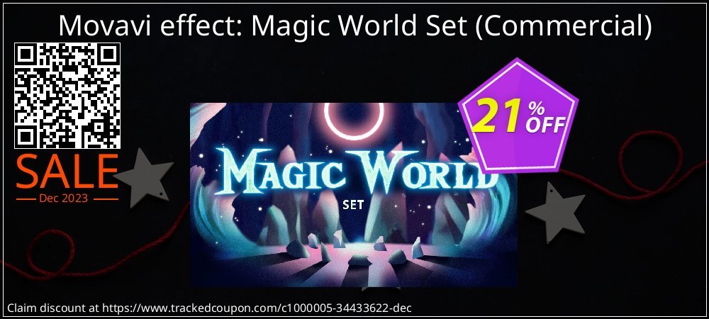 Movavi effect: Magic World Set - Commercial  coupon on Happy New Year offering sales
