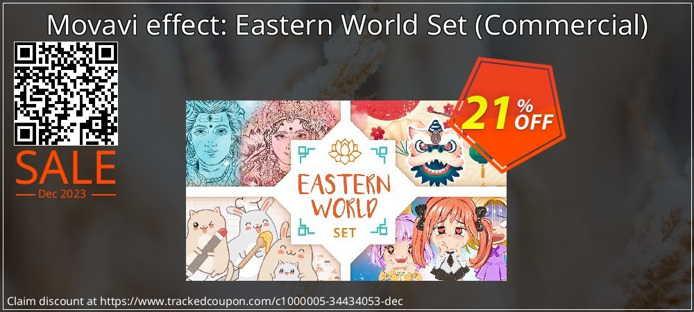 Movavi effect: Eastern World Set - Commercial  coupon on New Year's Day offering discount