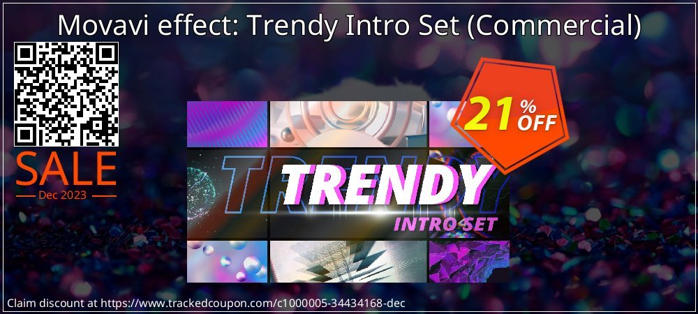 Movavi effect: Trendy Intro Set - Commercial  coupon on Happy New Year offer