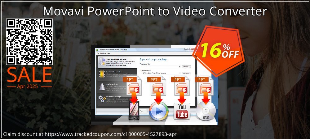 Movavi PowerPoint to Video Converter coupon on Virtual Vacation Day sales