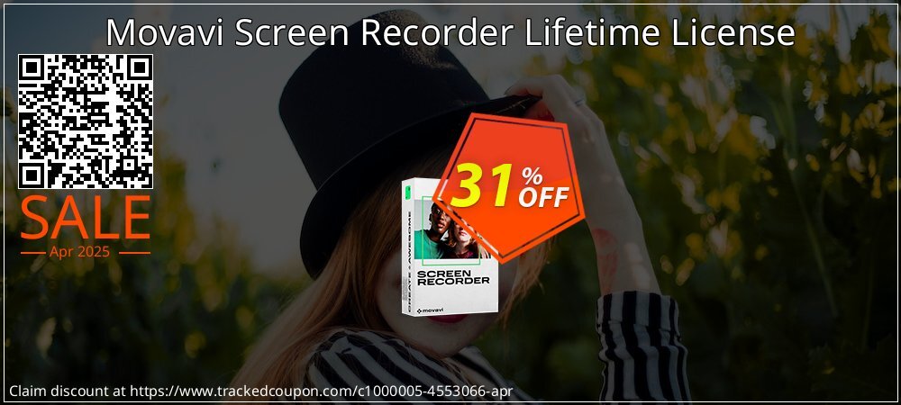 Movavi Screen Recorder Lifetime License coupon on World Whisky Day offer