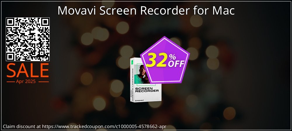 Movavi Screen Recorder for Mac coupon on National Memo Day offer