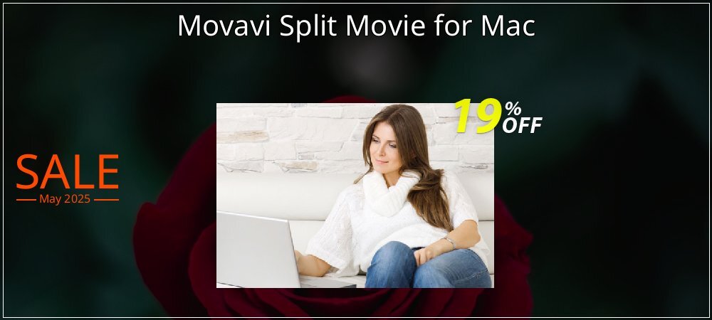 Movavi Split Movie for Mac coupon on National Smile Day sales