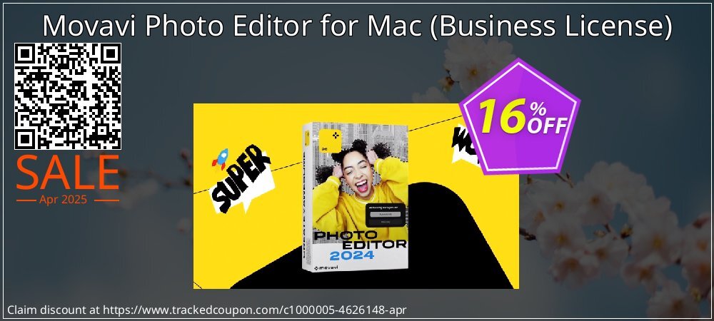 Movavi Photo Editor for Mac - Business License  coupon on Easter Day discount