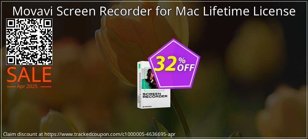 Movavi Screen Recorder for Mac Lifetime License coupon on Mother's Day discount