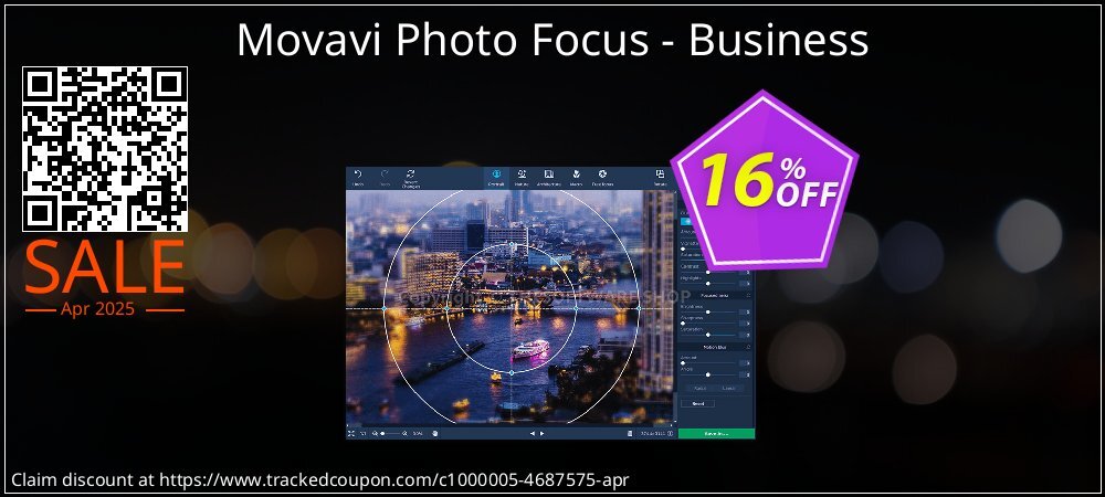 Movavi Photo Focus - Business coupon on Mother Day super sale