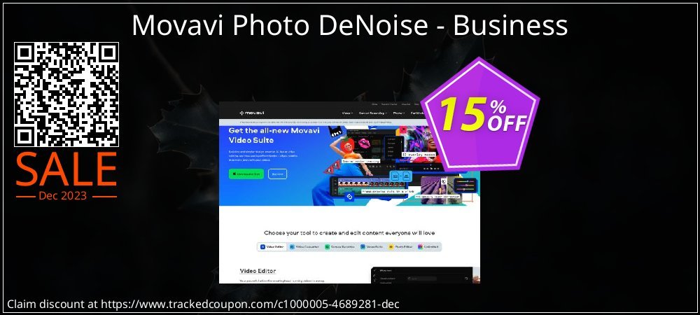 Movavi Photo DeNoise - Business coupon on Summer offering discount