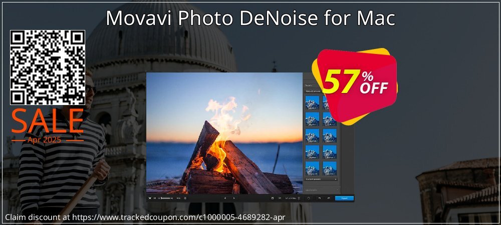 Movavi Photo DeNoise for Mac coupon on April Fools Day deals