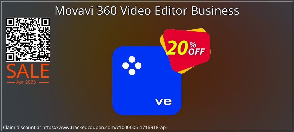 Movavi 360 Video Editor Business coupon on Easter Day promotions