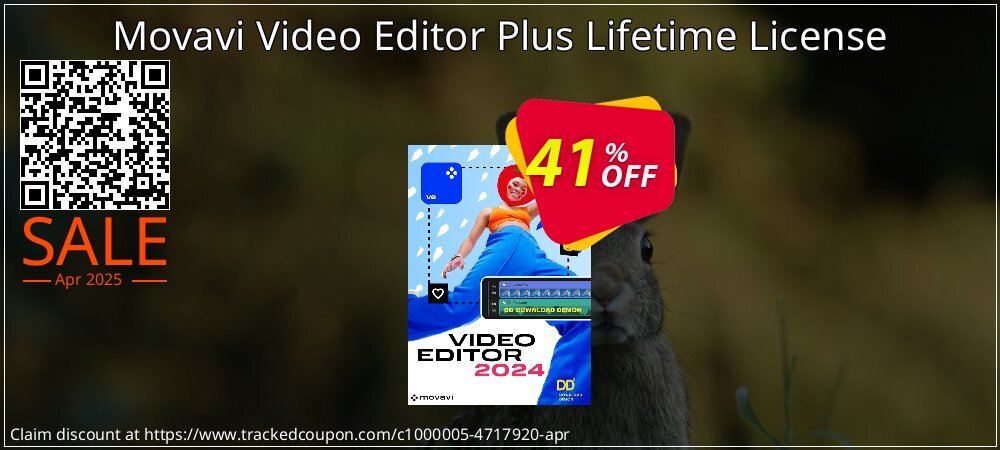 Movavi Video Editor Plus Lifetime License coupon on Mother Day discount