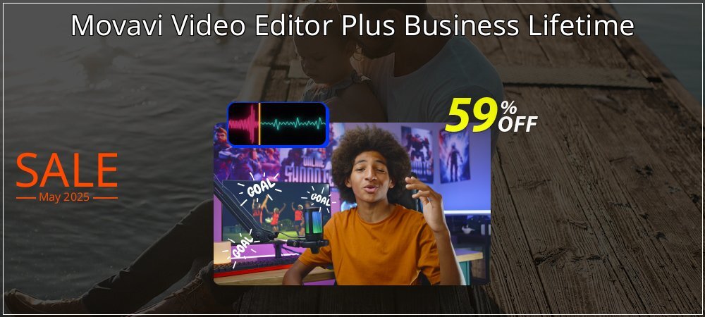 Movavi Video Editor Plus Business Lifetime coupon on Xmas Day discount
