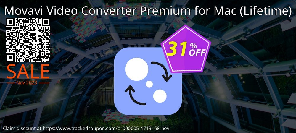 Movavi Video Converter Premium for Mac - Lifetime  coupon on Camera Day deals