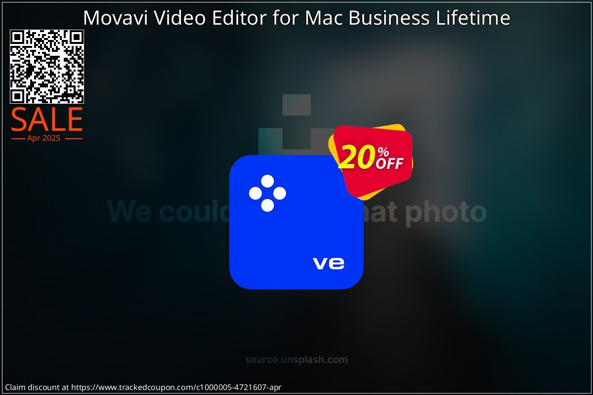 Movavi Video Editor for Mac Business Lifetime coupon on April Fools' Day promotions
