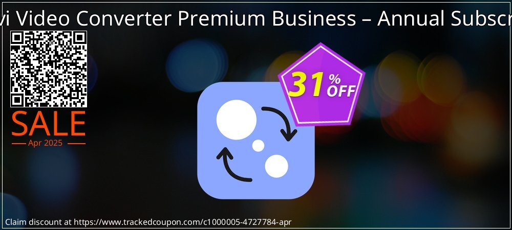 Movavi Video Converter Premium Business – Annual Subscription coupon on National Smile Day discount