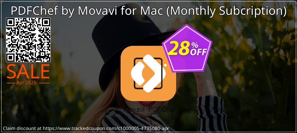 PDFChef by Movavi for Mac - Monthly Subcription  coupon on National Walking Day promotions