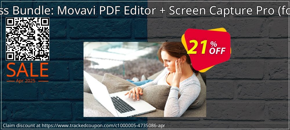 Business Bundle: Movavi PDF Editor + Screen Capture Pro - for MAC  coupon on World Party Day offering sales