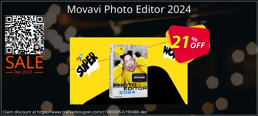 Movavi Photo Editor - 1 year  coupon on Mother's Day deals