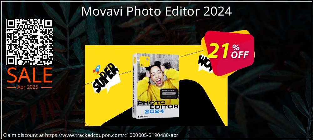 Movavi Photo Editor 2024 coupon on Mother Day deals