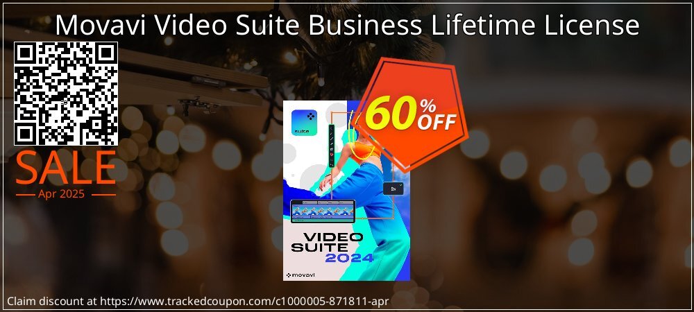 Movavi Video Suite Business Lifetime License coupon on National Loyalty Day promotions