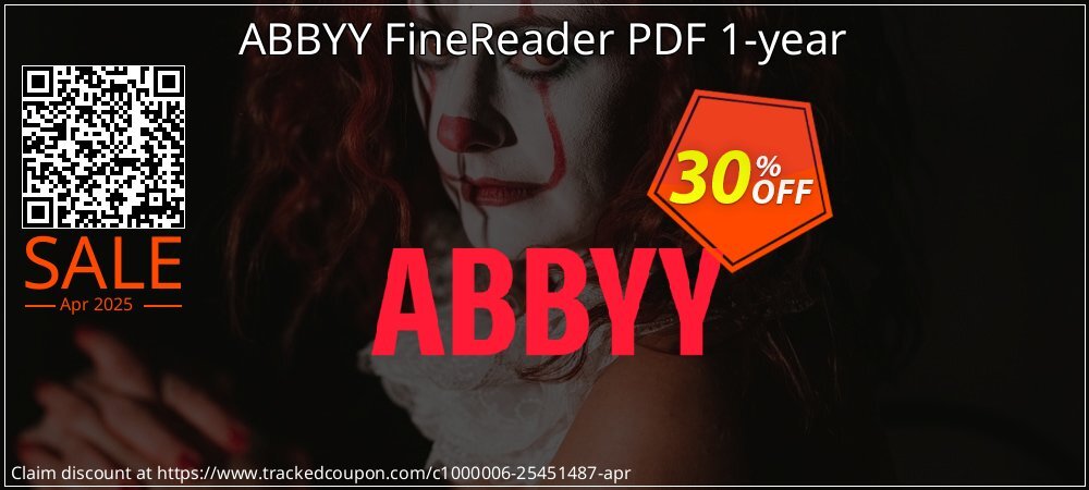 ABBYY FineReader PDF 16 Standard Upgrade coupon on April Fools' Day sales