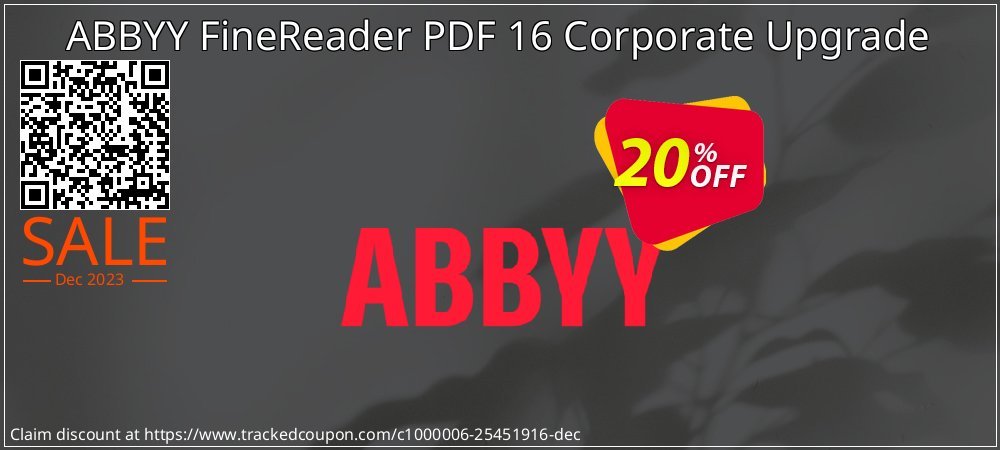 ABBYY FineReader PDF 16 Corporate Upgrade coupon on All Saints' Eve discount