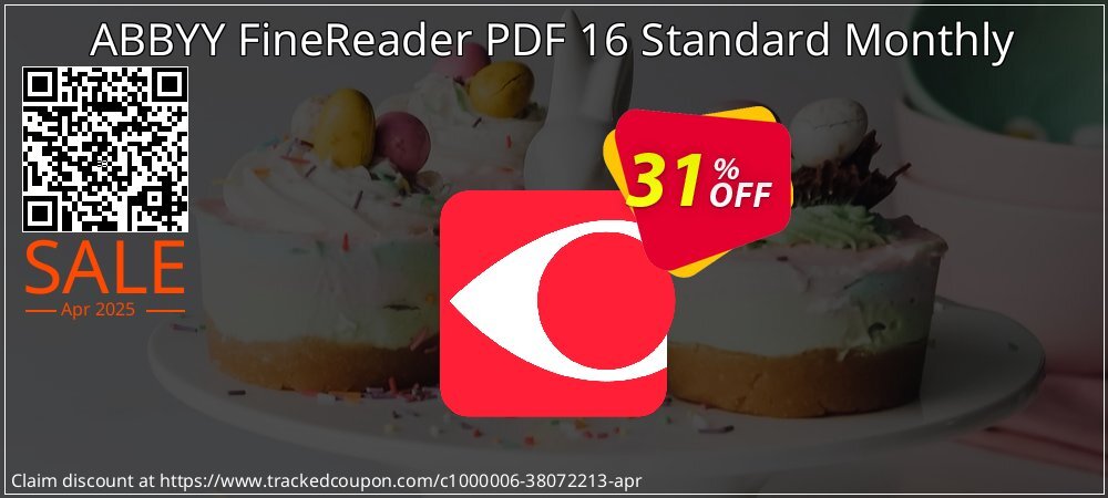 ABBYY FineReader PDF 16 Standard Monthly coupon on Easter Day promotions