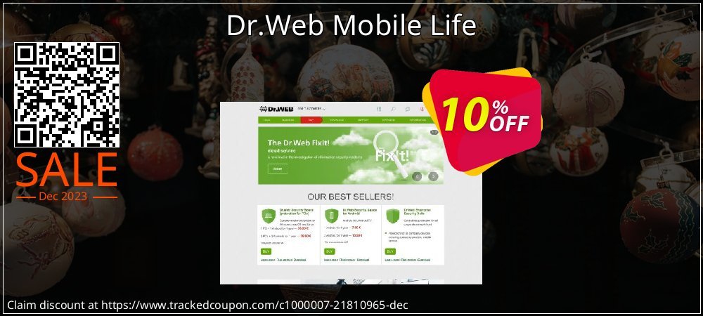 Dr.Web Mobile Life coupon on National Walking Day super sale