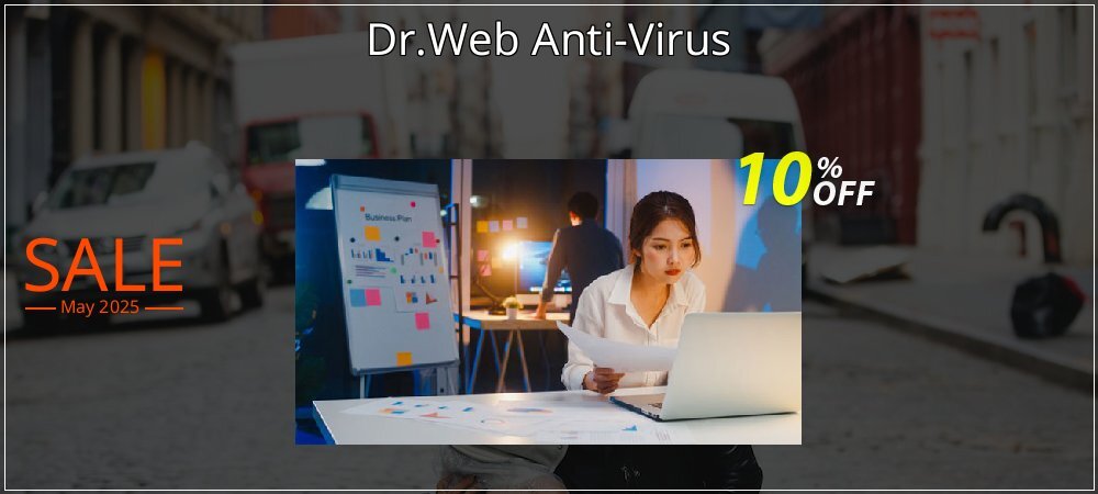 Dr.Web Anti-Virus coupon on April Fools' Day offering sales