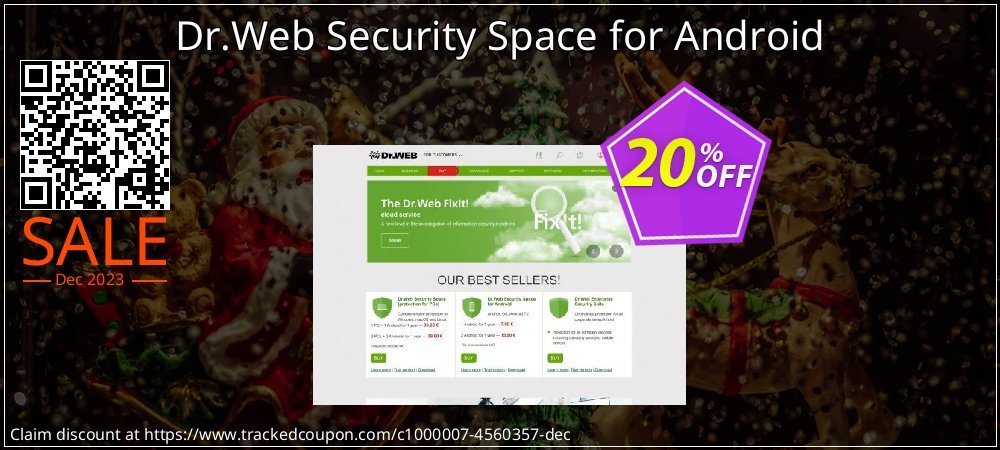 Dr.Web Security Space for Android coupon on April Fools Day discount