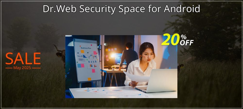 Dr.Web Security Space for Android coupon on April Fools' Day offering discount