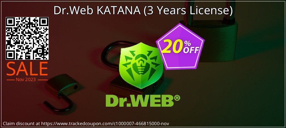 Dr.Web KATANA - 3 Years License  coupon on Mother Day offering sales