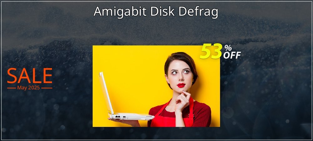 Amigabit Disk Defrag coupon on Tell a Lie Day offering discount