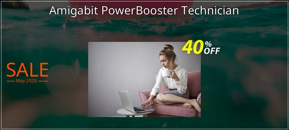 Amigabit PowerBooster Technician coupon on Palm Sunday discount