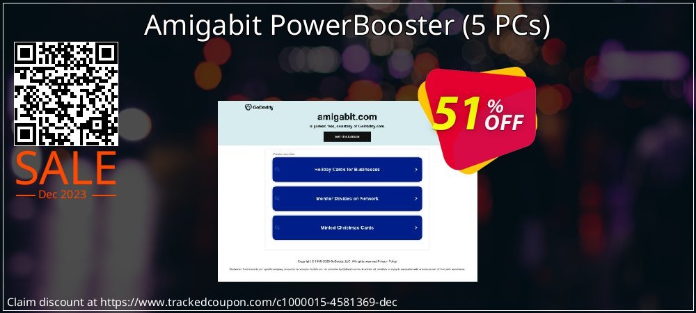 Amigabit PowerBooster - 5 PCs  coupon on Tell a Lie Day sales