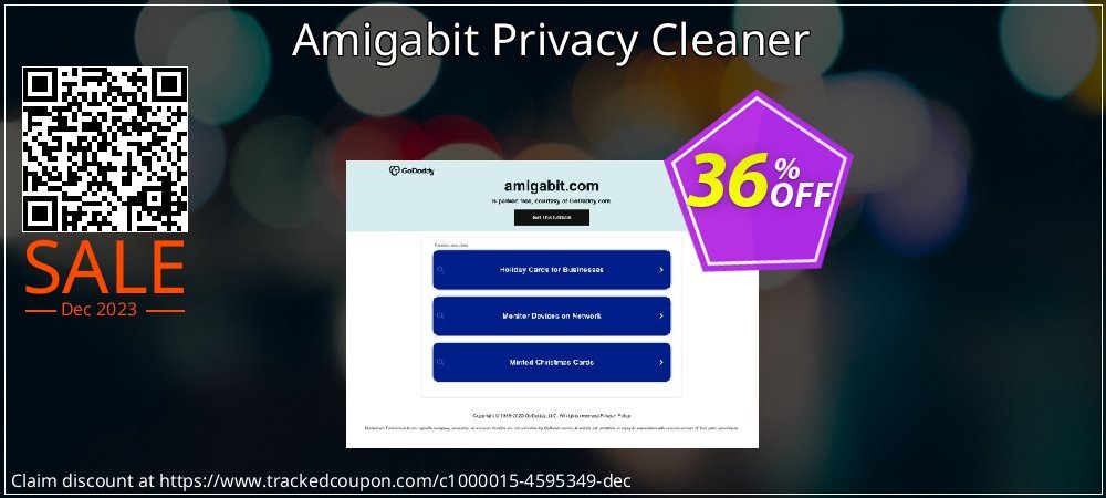 Amigabit Privacy Cleaner coupon on April Fools' Day offer