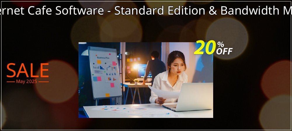 Special Bundle Offer - Internet Cafe Software - Standard Edition & Bandwidth Manager - Premium Edition coupon on Working Day offering discount