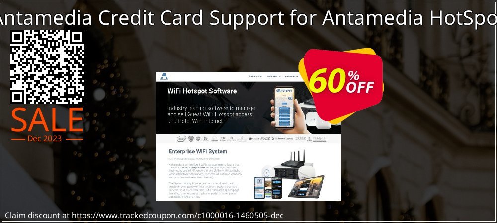 Antamedia Credit Card Support for Antamedia HotSpot coupon on National Walking Day offering discount