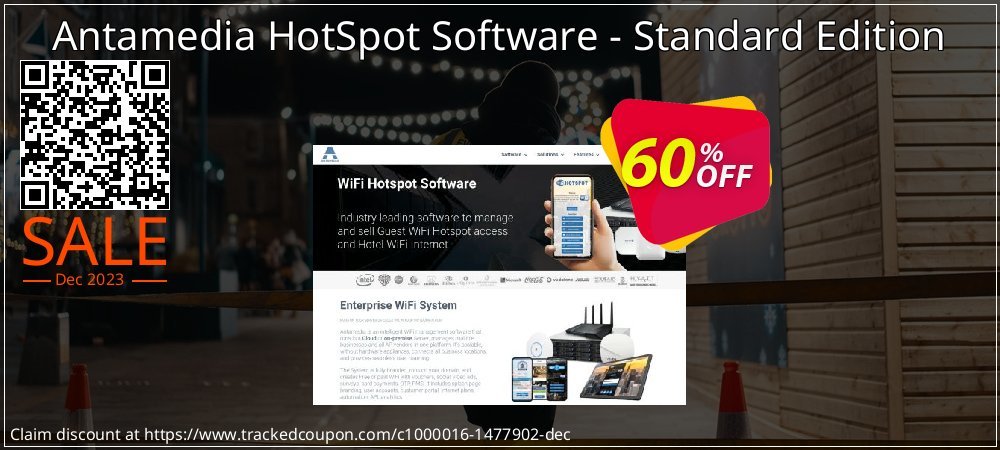 Antamedia HotSpot Software - Standard Edition coupon on April Fools' Day offering discount