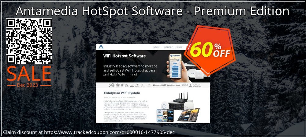 Antamedia HotSpot Software - Premium Edition coupon on National Walking Day discounts