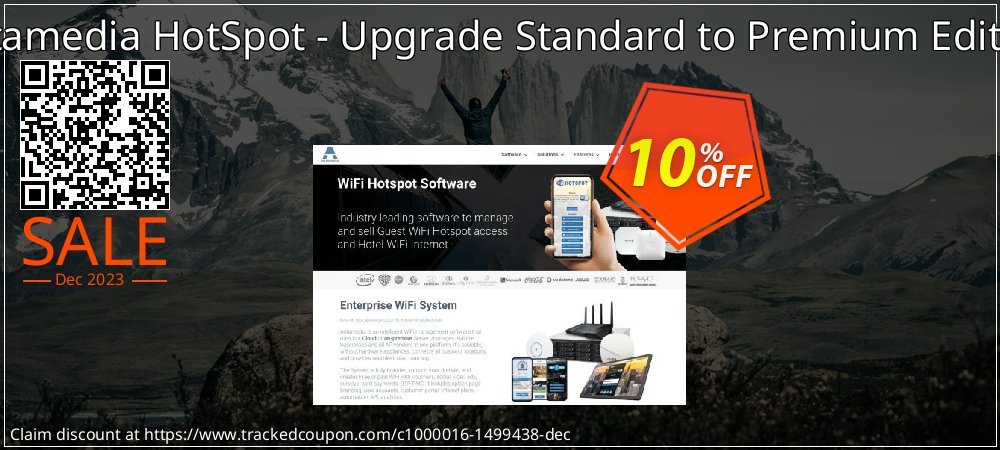 Antamedia HotSpot - Upgrade Standard to Premium Edition coupon on Easter Day discount