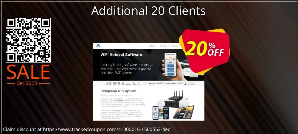 Additional 20 Clients coupon on April Fools' Day deals