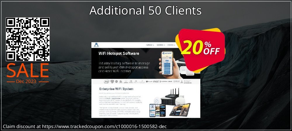Additional 50 Clients coupon on April Fools' Day offering discount