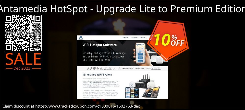 Antamedia HotSpot - Upgrade Lite to Premium Edition coupon on Easter Day discounts