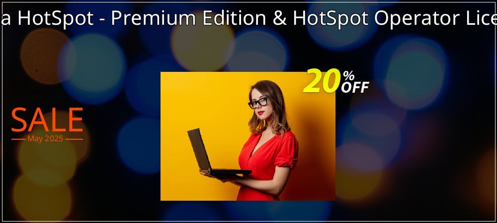 Special Bundle - Antamedia HotSpot - Premium Edition & HotSpot Operator License & Credit Card Suppor coupon on Constitution Memorial Day offering discount