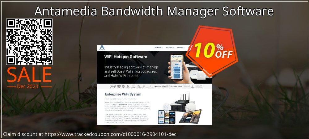 Antamedia Bandwidth Manager Software coupon on World Party Day sales