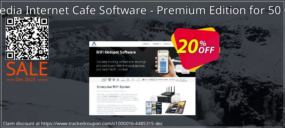 Antamedia Internet Cafe Software - Premium Edition for 50 Clients coupon on National Walking Day offering discount