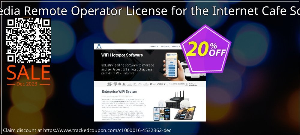 Antamedia Remote Operator License for the Internet Cafe Software coupon on April Fools' Day promotions