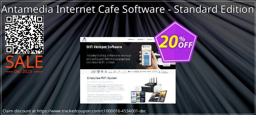 Antamedia Internet Cafe Software - Standard Edition coupon on World Whisky Day deals